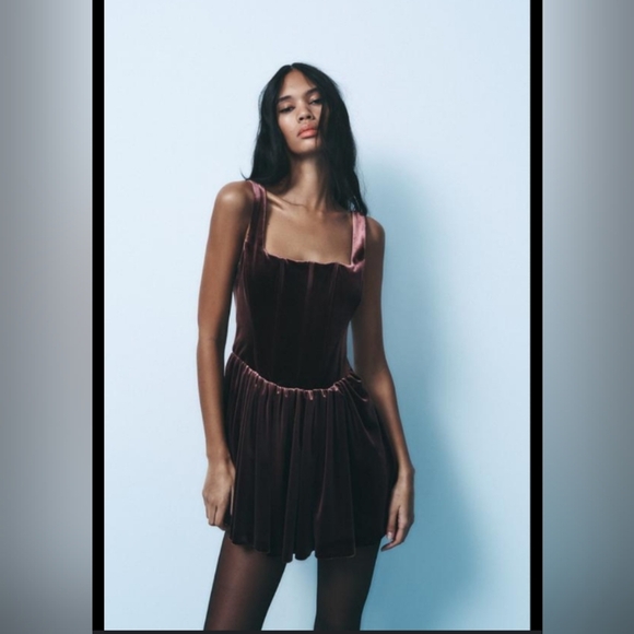 Zara Corset Dress - Picture 1 of 8